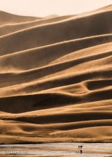 High Winds at Dusk - Great Sand Dunes NP