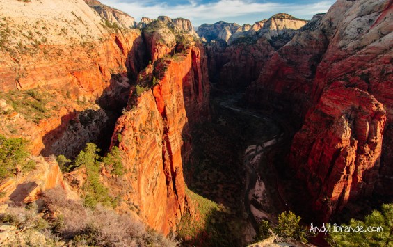 Angel's Landing sunrise in March